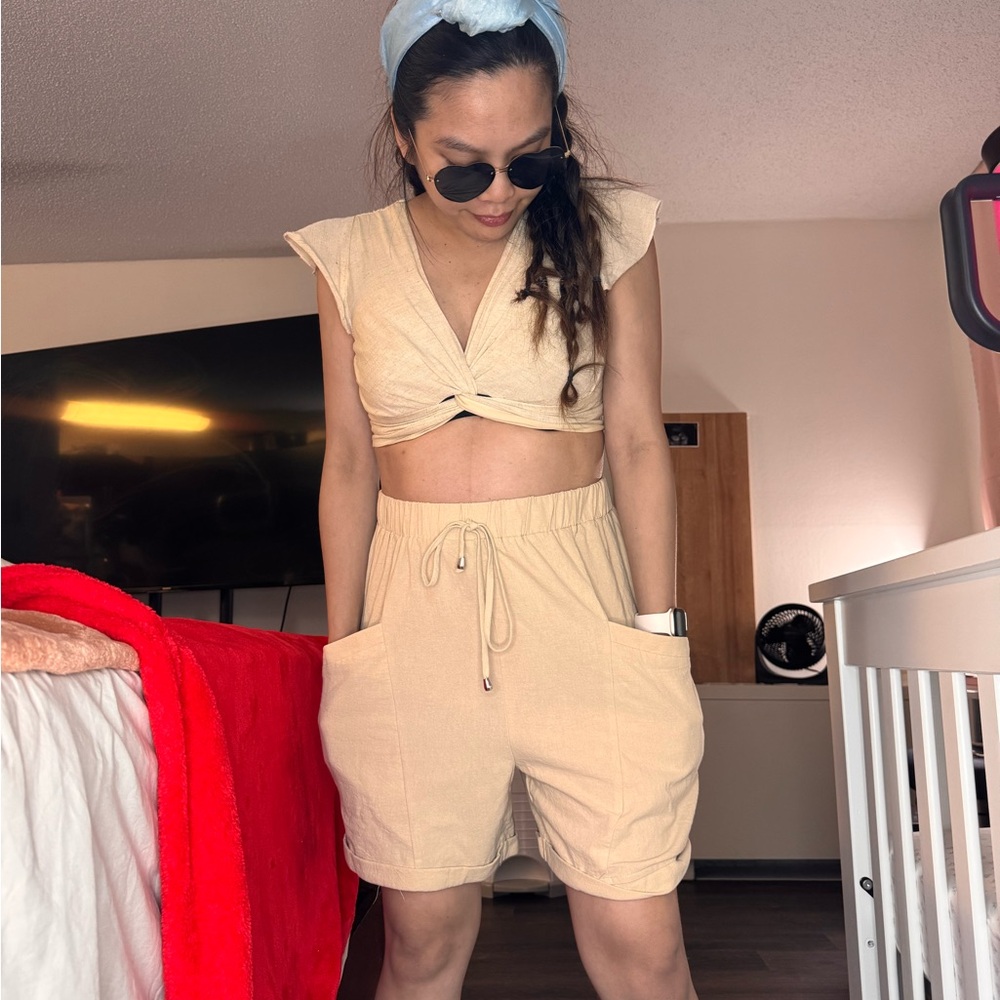 Women's Tan Shorts